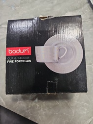 Bodum 陶瓷咖啡杯連碟