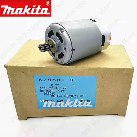 7.2V Motor 629801-3 for Makita DA301D DA3000D Electric tool parts