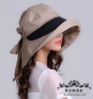 Hat women summer anti-UV sun hat big along sun hat ride uv protection hat women s summer sun hat