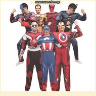 Ready Stock Kids Spiderman Costume Bumblebee Transformers Iron Man Birthday Cosplay