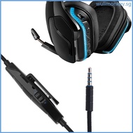 WU 3 5mm Earphone  Cable with Inline Control for G633 G933 Gaming Headset Headphone Accessories