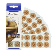Titanium Power Tape Discs - Round Disc Shaped Water-Resistant Athletic Tape for Muscle, Knee, Elbow,