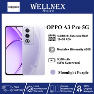 OPPO A3 Pro 5G (8+8GB Ram 256GB ROM) Original OPPO Warranty Malaysia