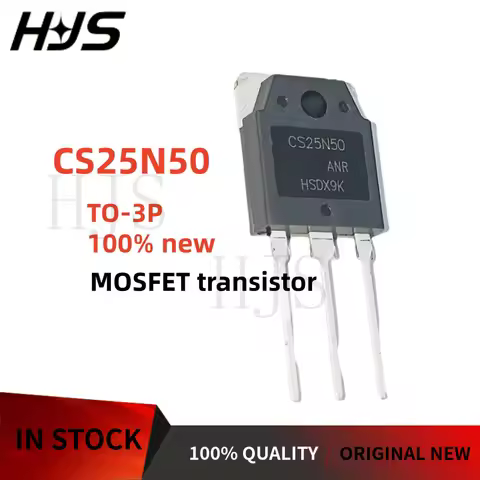 5-20PCS 100% new and quality CS25N50 TO-3P CS25N50G 25N50 MOSFET transistor Brand New In Stock