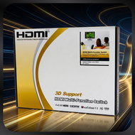 HUBBLE HDMI SPLITTER 1 x 8 รองรับ 4K / 3D / 1080P Full HD มีสวิตช์ EDID แก้ปัญหาภาพไม่ขึ้น