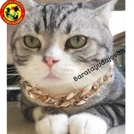 GOLD CHAIN CAT NECKLACE CAT ACCESSORIES