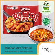 Mujigae Topokki Tteokbokki Kue Beras Saus Gochujang Instan Halal 170gr
