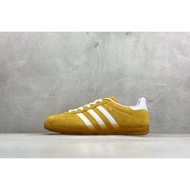 adidas originals GAZELLE INDOOR suede Low cut board shoes for both men and women Yellow