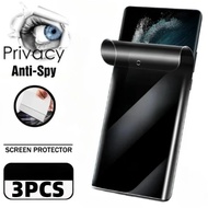 LavaZ6 Z4 Z3 Z2s Z2 3pcs HD Anti Spy Privacy Hydrogel Film For Lava Storm Agni Z6 Z4 Z3 Z2s Z2 X3 X2