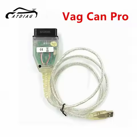 Newest VCP VAG CAN PRO V5.5.1 K-line OBD2 Car Diagnostic Auto Tool FTDI VCP CAN PRO Scanner Cable Fo