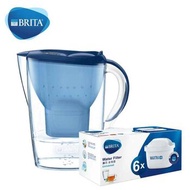 BRITA BRITA Marella 2.4L 藍色濾水壺及6件裝濾芯- # blue Fixed Size