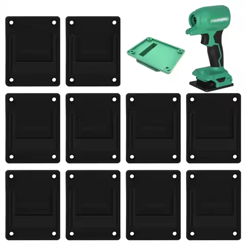 Drill Holder Power Tool Wall Mount Storage Plastic Shelf With Nails Storage Rack for Hitachi Hikoki 