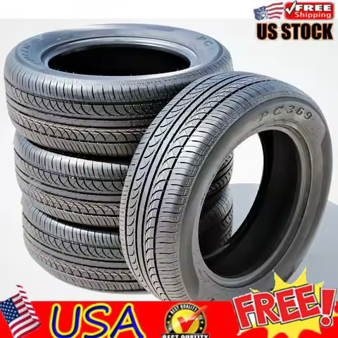 Christmas Deal-HOME-Set of 4 (FOUR) PC369 All-Season Passenger Car Performance Radial Tires-205/65R1