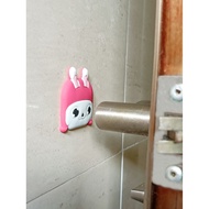 door stopper for main door door stopper Anti-collision Sticker Thickened Silicone Door Stop Househol