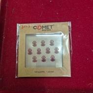 Sivan Bhindi Sticker Pottu - Must-Have Accessory For Your Style