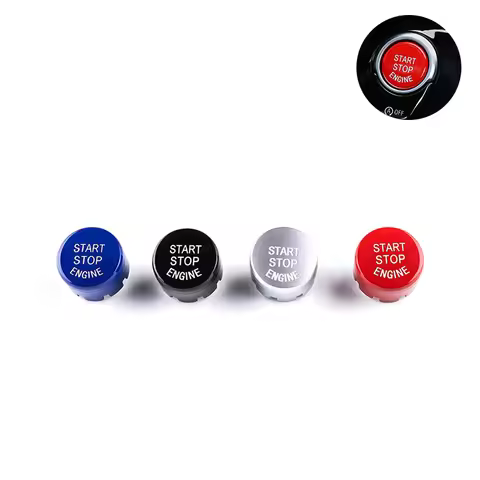Car Engine Start Stop Button Cover Trim Cap For BMW F10 F11 F20 F21 F22 F25 F26 F30 F32 F34 F01 F02 