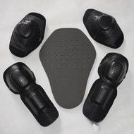 Five-piece Motorcycle racing suit Universal detachable built-in hard protective shoulder Elbow protection KNee pads