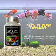 Thế hệ mới. Vi sinh Aquarista của Nhật lọ 100 viên ( vi sinh bể cá làm trong nước giảm độc tố cân bằ