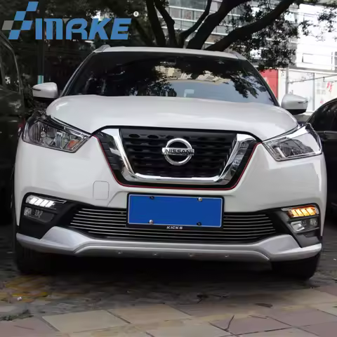 Smrke Led Drl Daytime Running Light for Nissan Kicks 2017 2018 Fog Lamp Drl Daylight