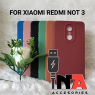 Softcase Pro Camera Xiomi redmi not 3 Silicone Case Macaron