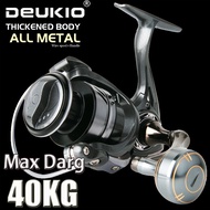 ORIGINAL Saltwater Reel Fishing Accessories shimano Mesin Pancing High Speed Spinning Reel Fishing Accessories set Ajiking Spinning Reel 30kg Max Drag Power Rod HIGH SPEED LURE FISHING CASTING REEL MESIN PANCING Abu Garcia, Seahawk, Deukio, Shimano,Daiwa