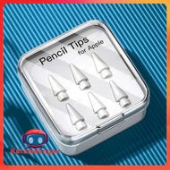 AIEACH Apple Pencil Tip Replacement Hard HB Nib 1st 2nd 6 PCS - HB6