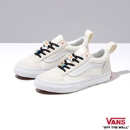 Vans Kids Old Skool Elastic Lace (US Size) WHITE VN0A3QPGWHT1