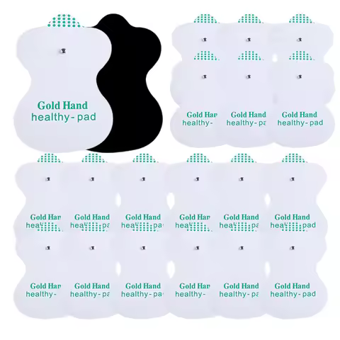 10/30/50 Self Adhesive Replacement Massage Gel Pads, Fit Electronic Pulse Massage Devices, Body Shap