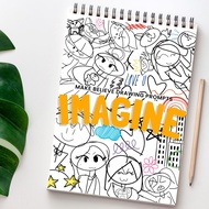Imagine Drawing Prompts | Doodle Prompts | Drawing Book | Creative Thinking Book