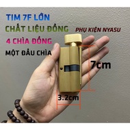 GENUINE ANIM 7F FULL COPPER CORE/TUBE/BRANE - 7x3.2CM