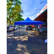 KHEMAH NIAGA BERSATU SAIZ 10X10 BIRU / KHEMAH NIAGA BESI BULAT BERSATU CODE CA3030