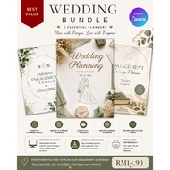Christian Wedding Planning Bundle PDF | Canva Editable | Digital Download