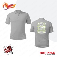 💥⏩NEW⏪💥[PRINTING] "A DOLLAR CAN CHANGE" 01 POLO FRESH LOGO PRINTED COLLARED NECK SHIRT FOR MEN AND W