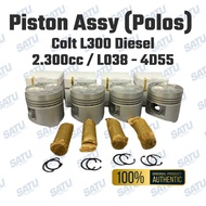 Piston Assy Mitsubishi Colt L300 Diesel 2.300cc / L038 - 4D55 (STD to 1.00) [MD103318]