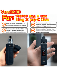 เคสคุ้มครองอุปกรณ์บุหรี่อิเล็กทรอนิกส์ VAPE SMOD ที่ได้รับความนิยม เหมาะสำหรับ VOOPOO Drag X, เคสคุ้