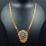 Impon Chain Pendent OM Necklace 24inch | Impon Jewellery | Aimpon Indian Jewellery | Rantai Emas