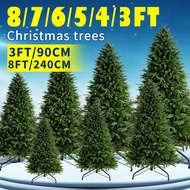 Christmas Tree 3FT/4FT/5FT/6FT Artificial Pine Tree Thick Lush Green Xmas Tree Christmas Decoration