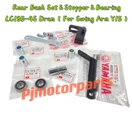 LC135 4S (Drum) For Swing Arm Y15 Y15ZR Rear Bush & Collar & Bearing Special Bush Sprocket Spoket Be