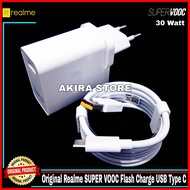 Charger Realme 8 Dart Charge 30 Watt ORIGINAL 100% Super VOOC USB Type C