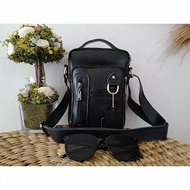 TAS KULIT PRIA ASLI KULIT DOMBA GARUT SUKAREGANG