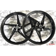 Enkei Sport Rim Lagenda Limited (BLACK) Y15ZR / Y16, Lagenda Limited Sport Rim Sport Rim 5 Batang