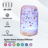Kusa Agate Stone Aroma Diffuser with Atmosphere Light Perfume Aromatherapy Essential Oil Atomization