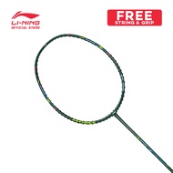 LI-NING AXFORCE CANNON BADMINTON RACQUET - DEEP TEAL - AYPU039