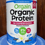 Bột protein thực vật hữu cơ ORGAIN dòng Superfoods Organic-plant-based-protein