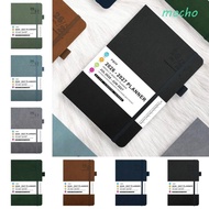 MOCHO 2026-2027 Schedule Book, A5 English Agenda Planner Notebook, Week Planner Simple Convenient Mu