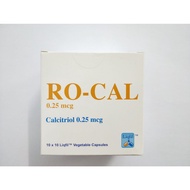 Ro-Cal 0.25mg Calcitriol 100's