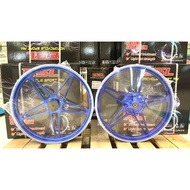 ESL Sport Rim MS-510 CNC Red/Purple/Blue/Orange (1.6/1.6 x 17) for Y125Z/LC135 V8 Motorcycle
