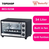 butterfly 34L Electric Baking Oven BEO-5238 WITH ROTISSERIE CONVECTION HEAVY DUTY