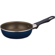 Thermos Durable Series Frying Pan 16cm Navy For gas stove only Non-stick Durable coating No PFOA or 