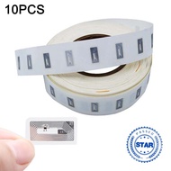 10Pcs/Sheet NFC Chip Ntag213 Sticker Wet Inlay 2*1cm 13.56MHz NTAG Tag RFID Label 213 U9F2 A9A4